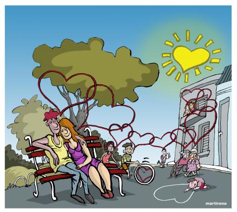 Love begets love
