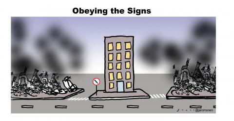Obeying the sings