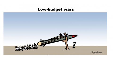The war is over budget