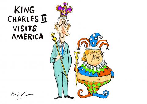 King Charles on a State Visit to America