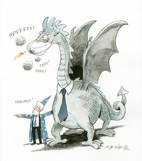 Italian Prime Minister Mario Draghi (tr. Dragons) appointed by President  Mattarella formed the new government, but on the basis of compromises between the political forces.