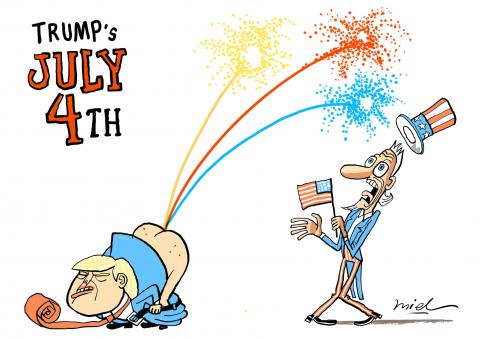 Trump's July 4th Celebration