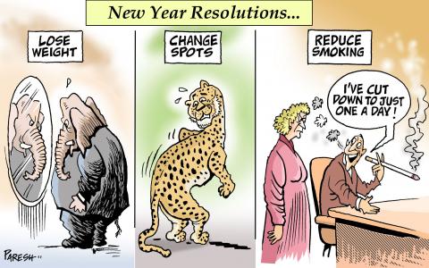 New Year resolutions
