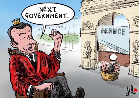 Political crisis in France | Cartoon Movement