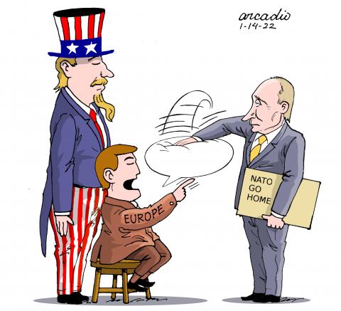 Putin is looking for the US.