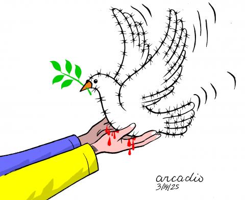 Dialogue for peace in Ukraine.
