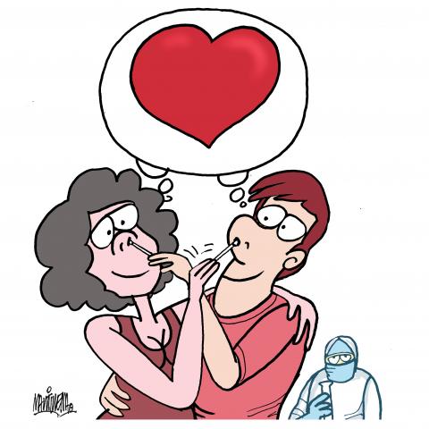 With love but protected