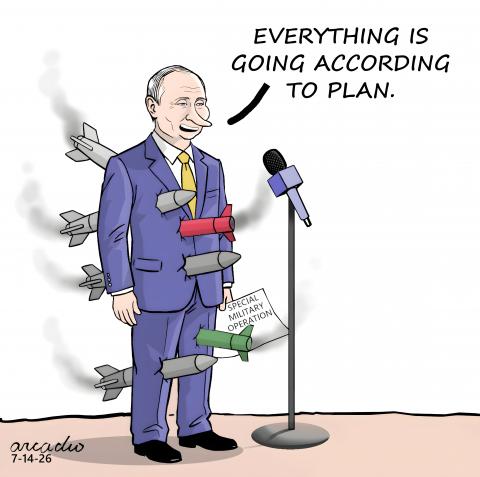 Putin's Unrealistic Optimism.