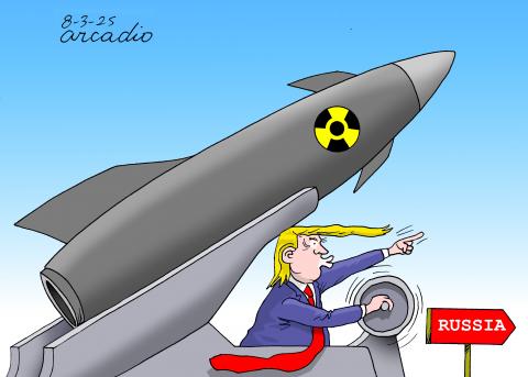 Trump, nuclear power and Russia.