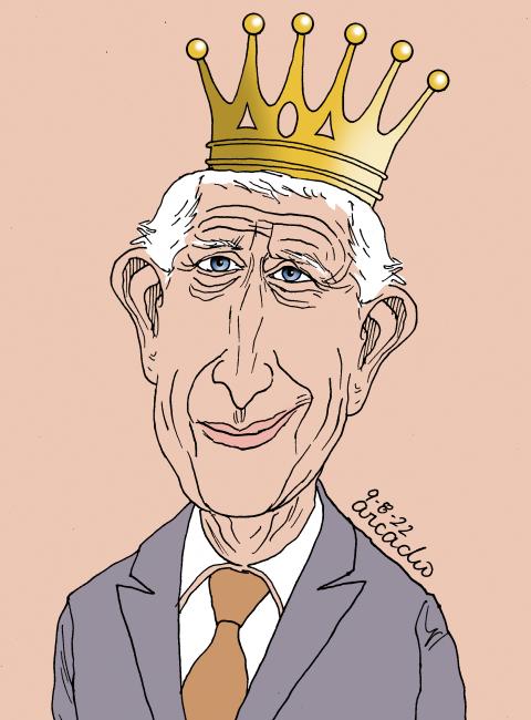 The king of England.