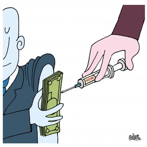 Economic power before the vaccine