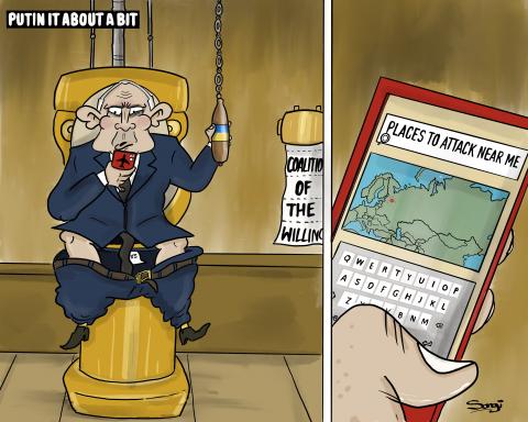 Putin just attacking everyone and anyone