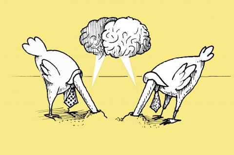 The brain of the era is cowardice