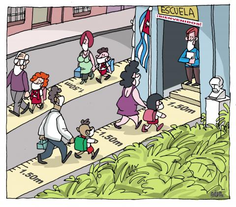 Start of school year in Cuba 1