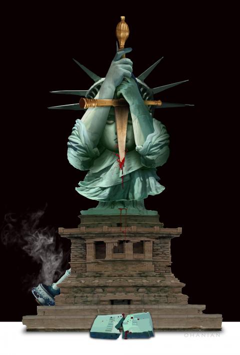 America killing itself from within.