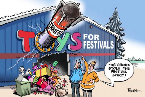 Tariffs stole the festival