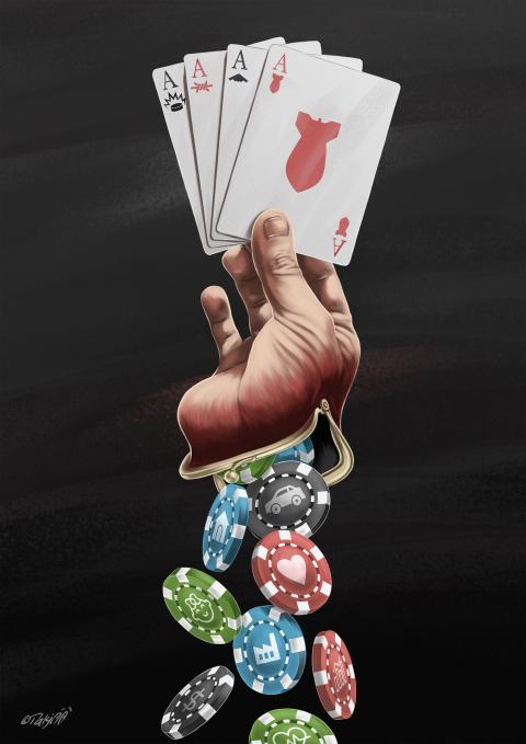 When power plays, humanity loses.