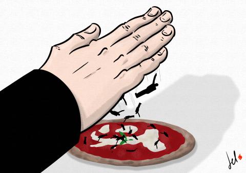 cartoon about fascism in Italy