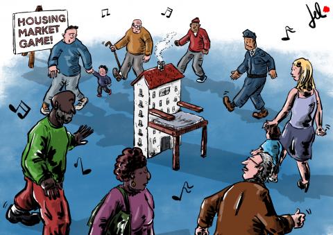housing market del rosso cartoon