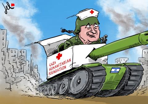 palestine and israel cartoon del rosso