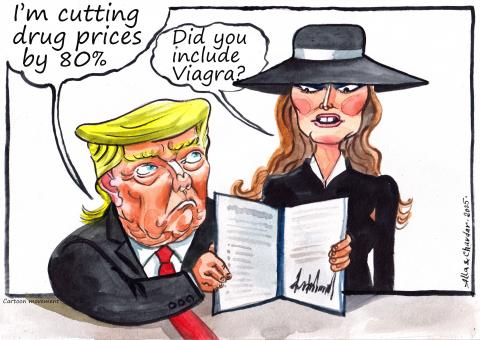 Melania asks Trump a question that interests her.