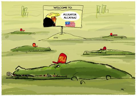 Trump's deportation camp in Florida