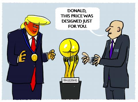 Trump and Infantino