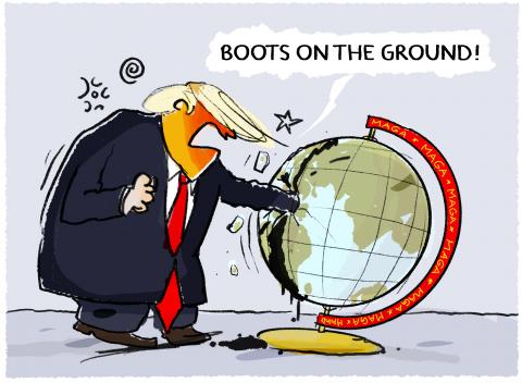 Trumps war in Iran...