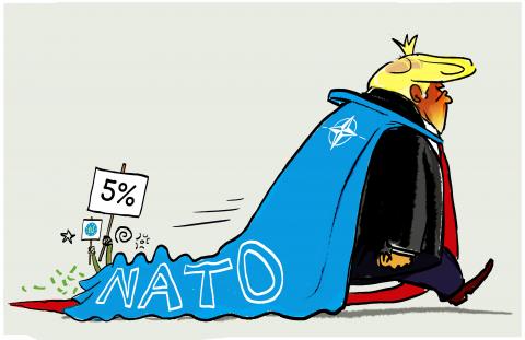 King Maga and the NATO Summit in The Hague