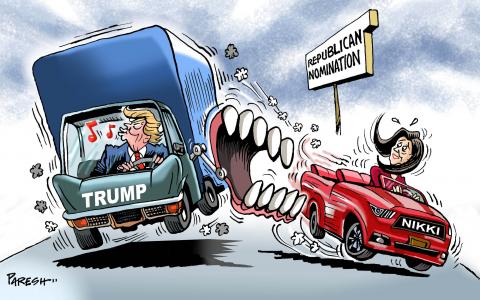 In the Republican race