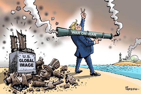 Trump destroys US image