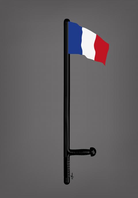 French police violence