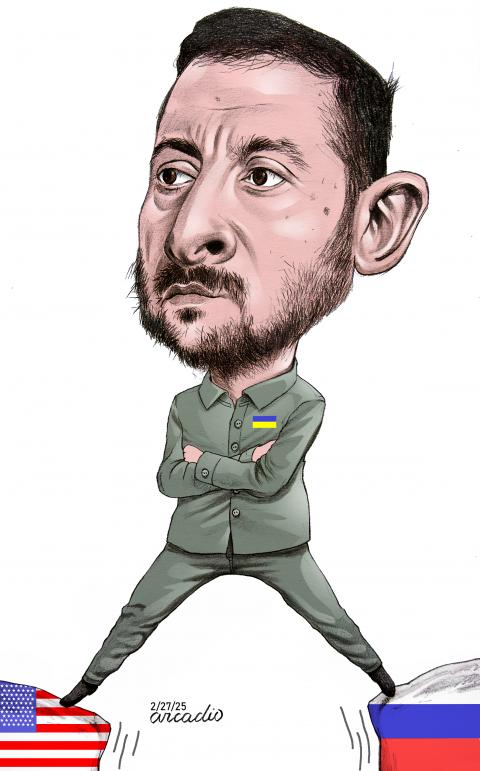 Volodimir Zelensky.