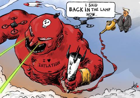 war genie cartoon del rosso