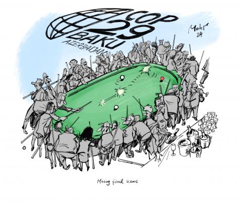 Is like a carom billiards for entertainment without concrete decisions.