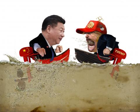 Trump's loud bullying cannot stop China's growing economic power.