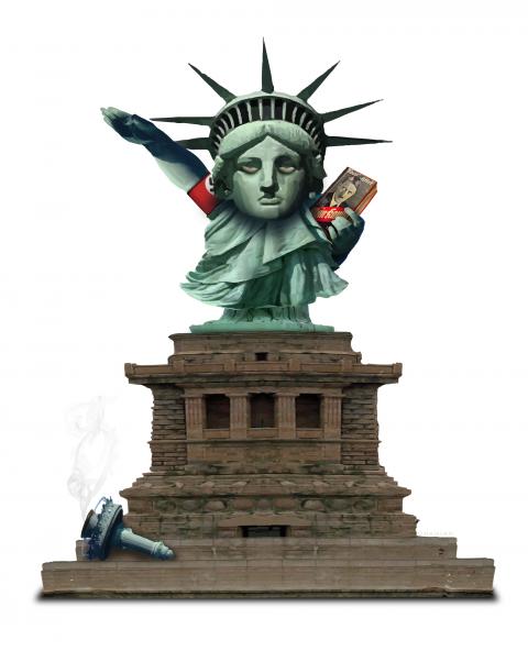 The US as a fascist country under Trump.