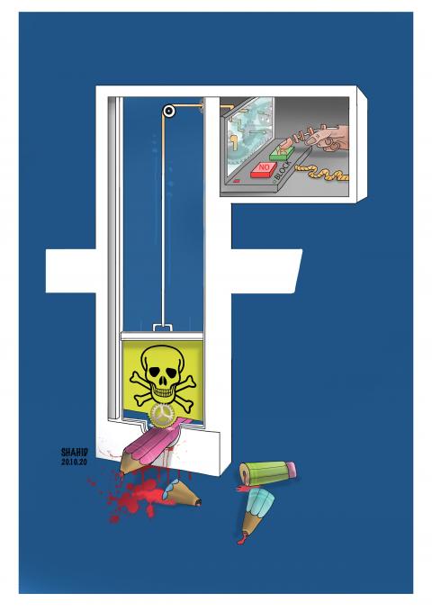 FB free speech paradox !