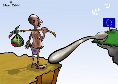 Cartoon about migration