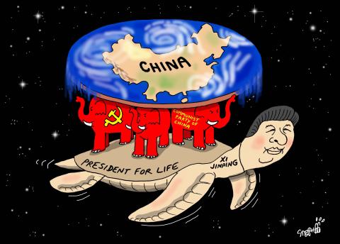 Xi Jinping forever | Cartoon Movement