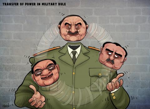 Cartoon about dictators