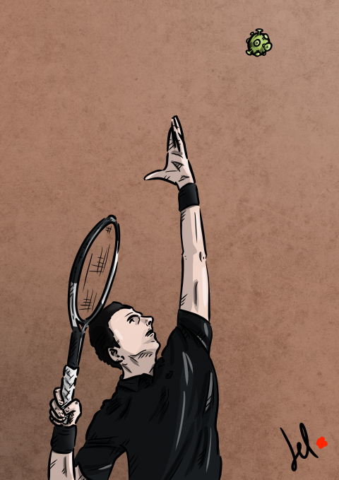 Djokovic organized a tennis tournament in the middle of the pandemic