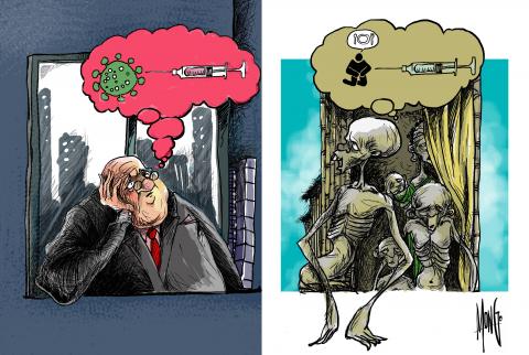 Cuando parte de la humanidad piensa en la vacuna salvadora millones en el planeta sueñan con amanecer sin hambre