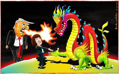 Trump's anger at Rachel Reeves courting China.