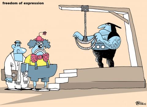 freedom of expression in humor