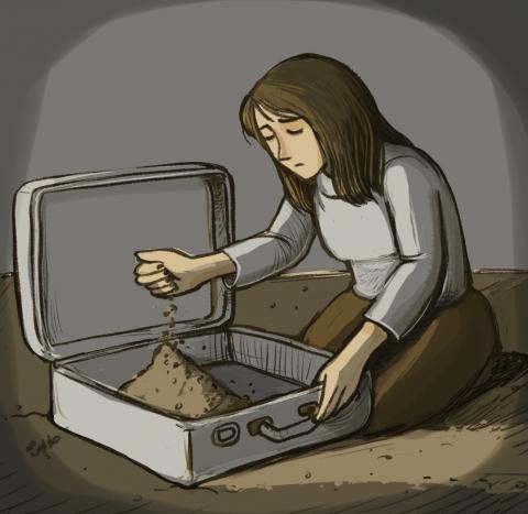 A metaphor for forced immigration 