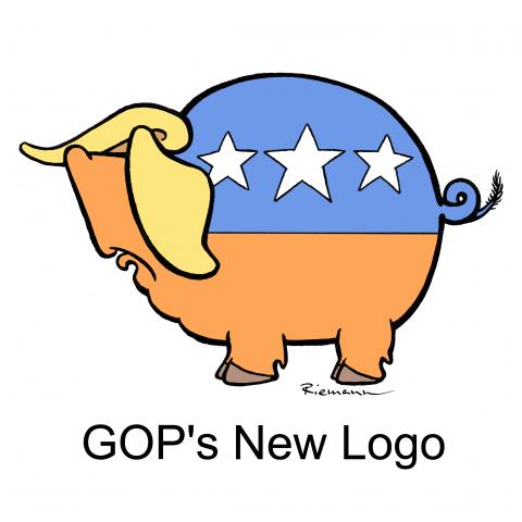 The Republican Party has a new logo.
