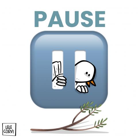 La pace non si libera dalla pausa forzata