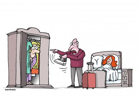 Adultery in the couple
