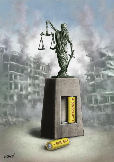 Justice is the only foundation upon which a society of free and independent people can exist. Justice is a concrete, recognizable, and objective principle. It is not a matter of opinion.